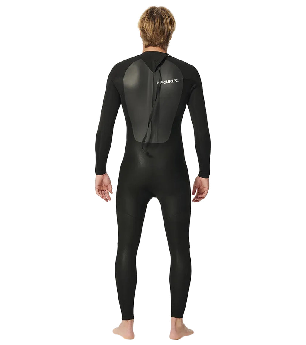 Rip Curl Men's 43mm Omega Back Zip Steamer Fullsuit Wetsuit at