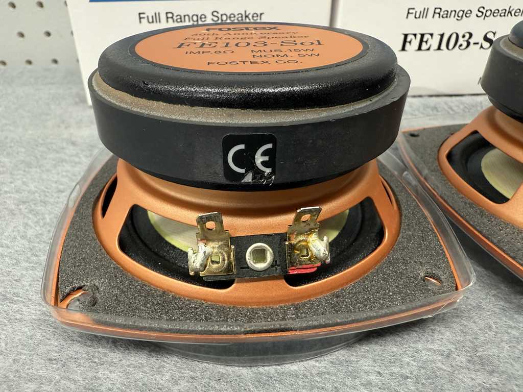 FOSTEX FE103-Sol 8Ω 10cm フルレンジスピーカー | SwingAudio Shop