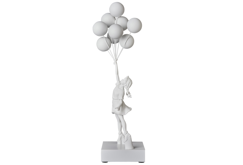 Flying Balloons Girl – Sync.
