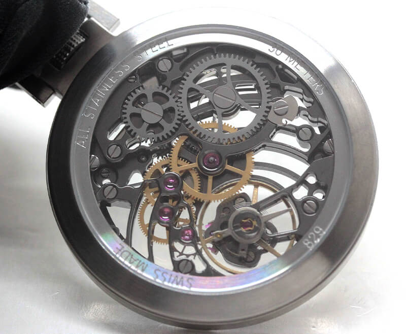 アエロ（AERO) Lépine Skeleton（レピーヌ・スケルトン）懐中時計