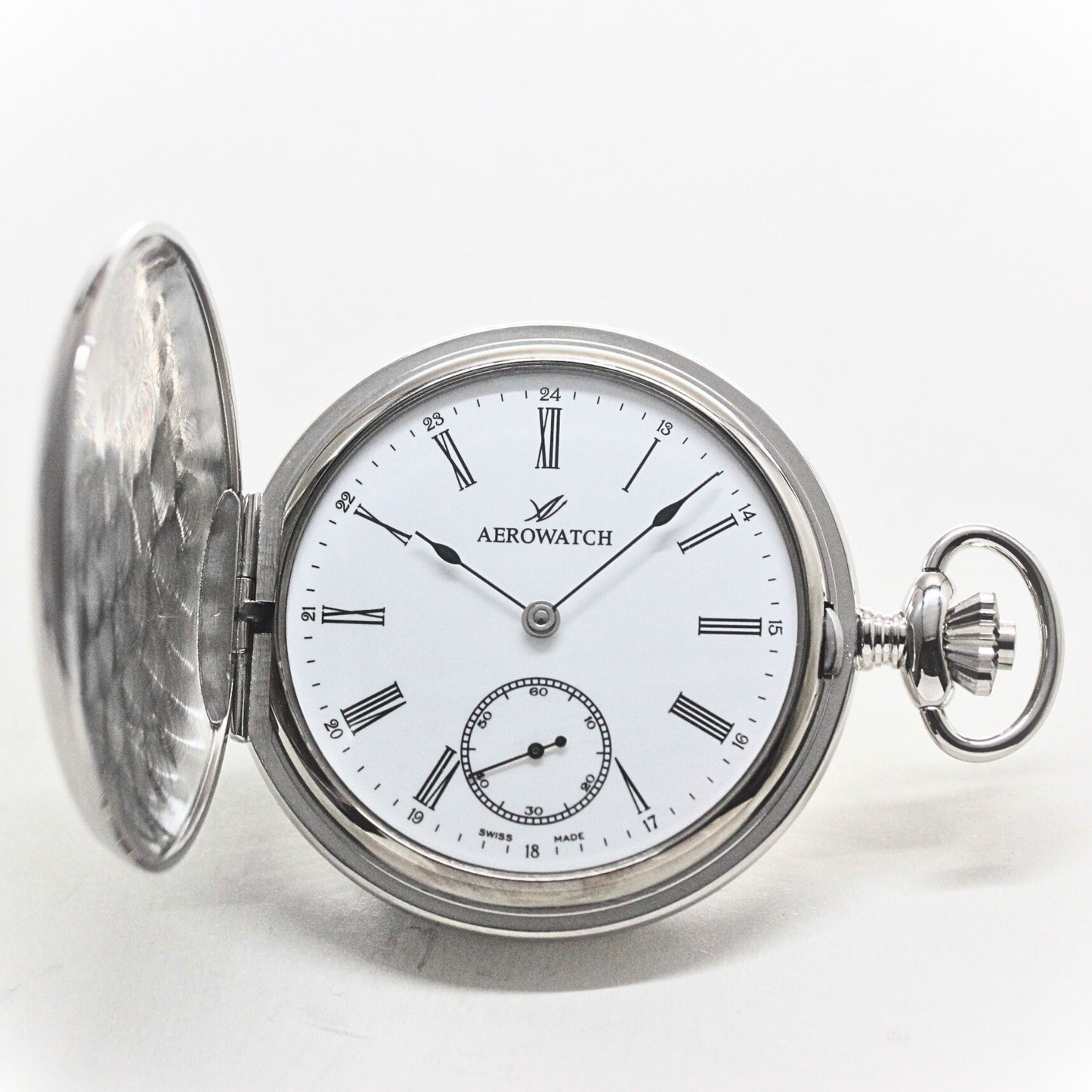 アエロ（AERO）/銀メッキ/55645AG01/懐中時計 – 正美堂時計店