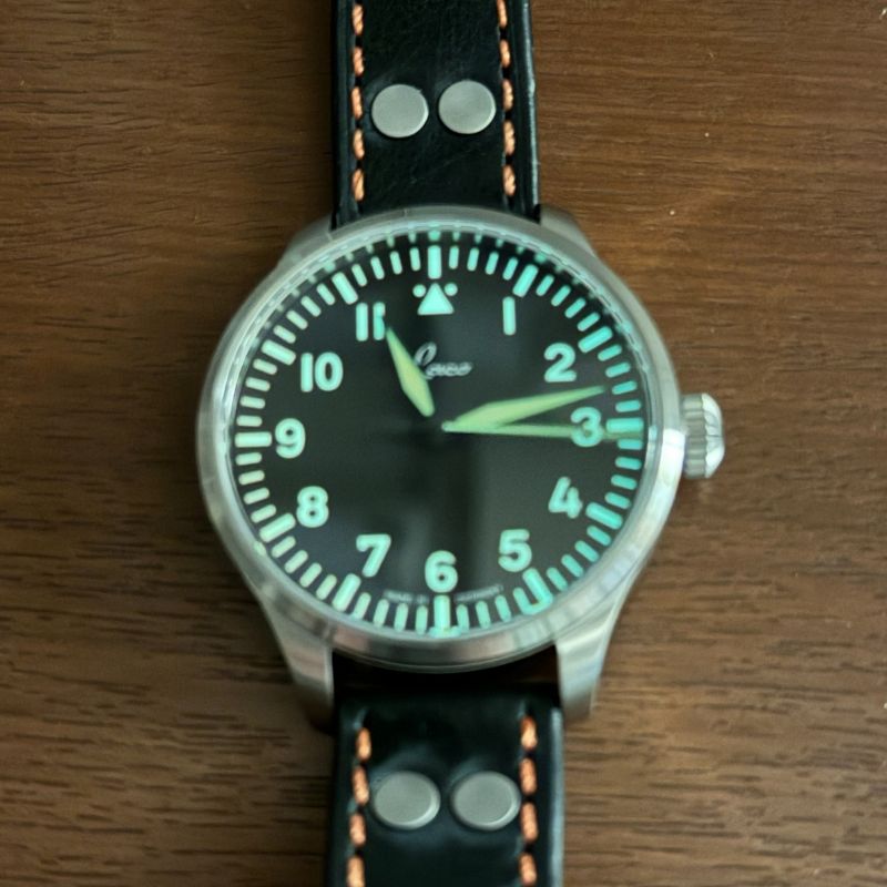 Laco(ラコ) パイロットウォッチ LACO 21系 自動巻き ネアペル39 腕時計