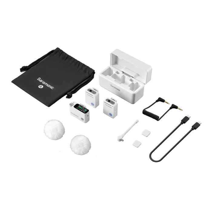 Saramonic タイムコード内蔵2chワイヤレスマイクシステム Saramonic