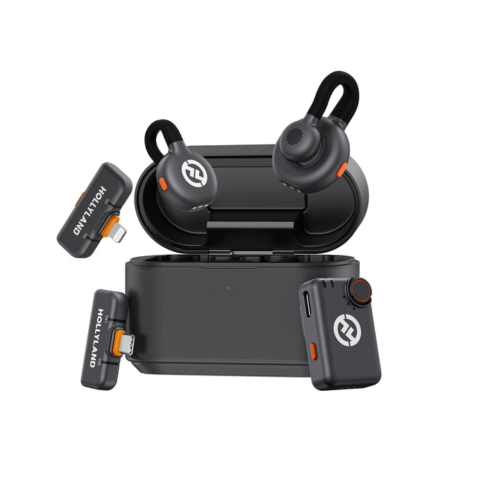 Hollyland ワイヤレスラベリアマイク LARK M2S アルティメットコンボ