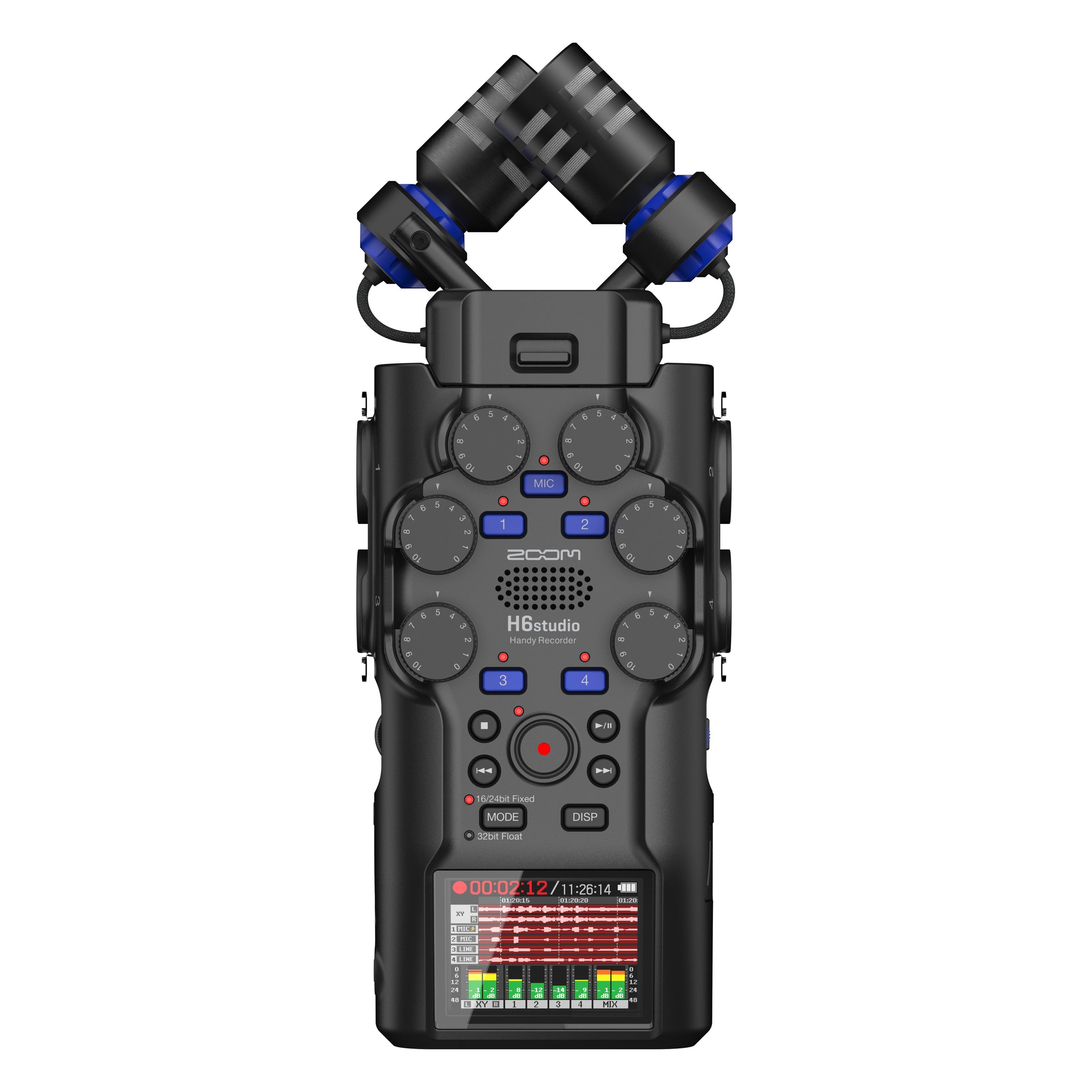 ZOOM、32bitフロート対応ハンディレコーダー「H6studio」発表。超低