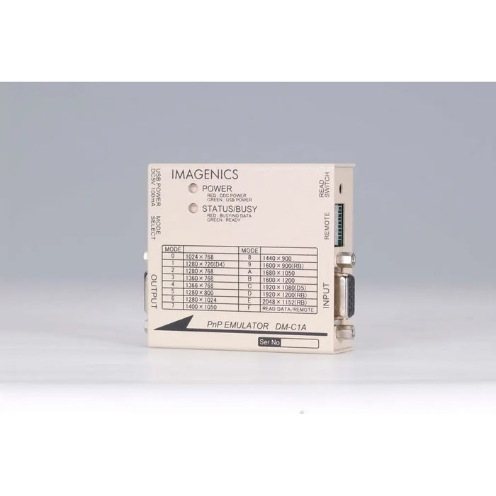 IMAGENICS DM-C1A プラグアンドプレイエミュレータ - 業務用撮影・映像