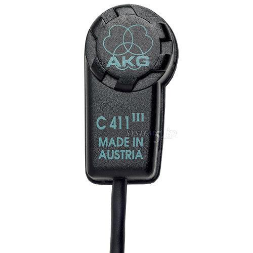 AKG C411PP 弦楽器用コンデンサマイクロホン(XLR3ピン仕様) - 業務用