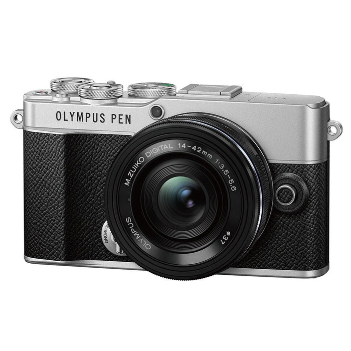 OLYMPUS PEN E-P7・14-42mm EZレンズキット シルバー - 業務用撮影
