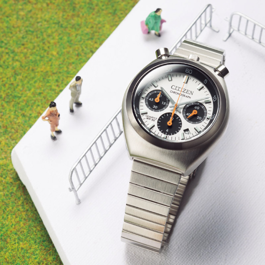 人気のパンダ&逆パンダ文字盤クロノグラフ】シチズンほか、7万円以下