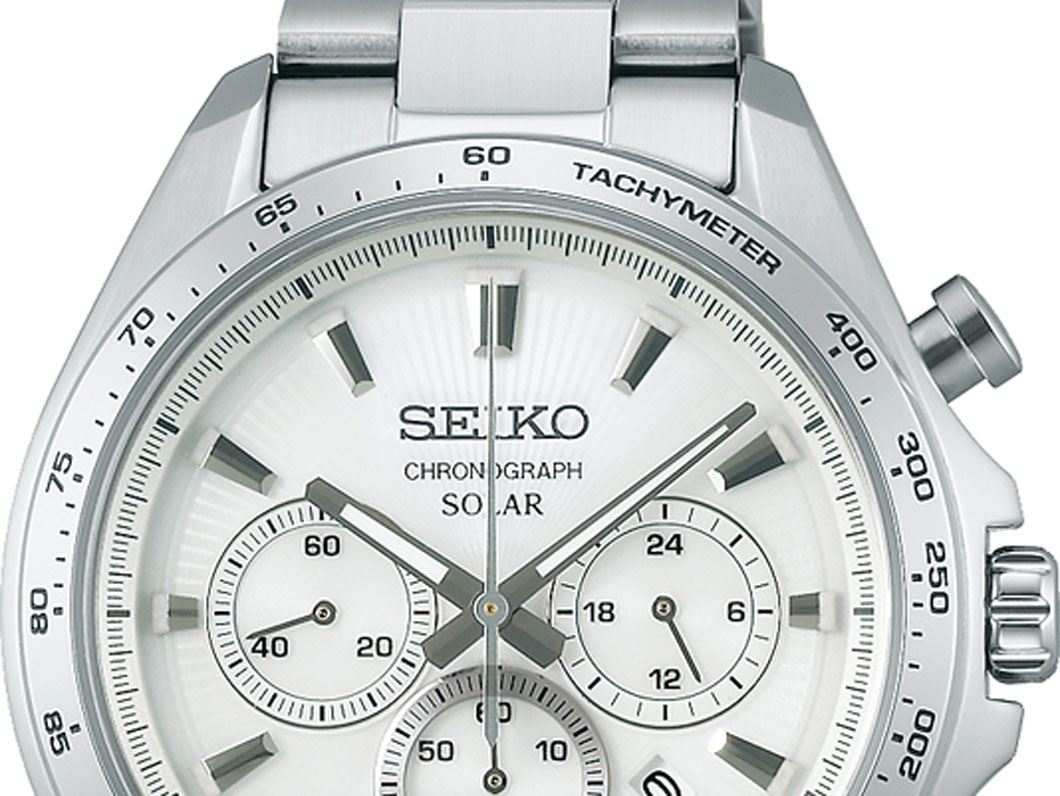 国産時計ブランド“セイコー”】ソーラークロノグラフとソーラー電波の2