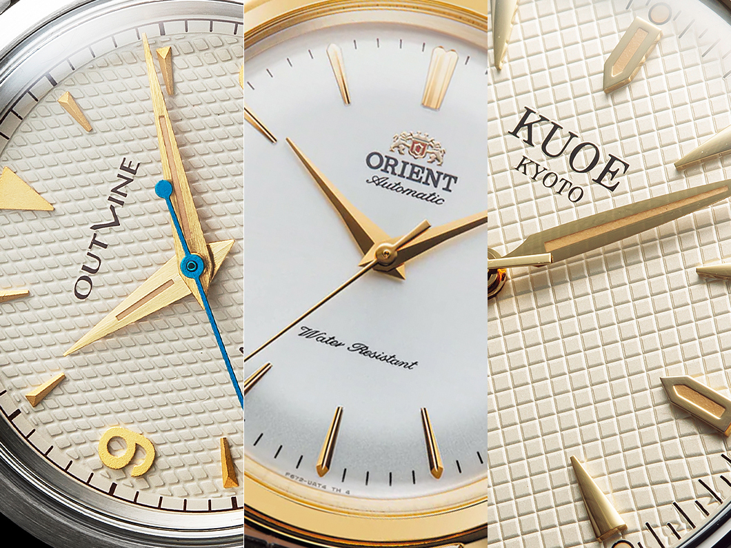 オリエントほか【くさび形に絶妙なゴールド使い】春の白シャツに合わせ