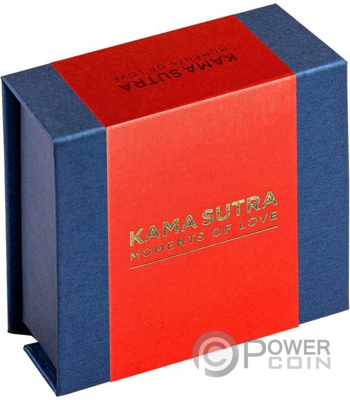 KAMA SUTRA II Moments of Love 1 Oz Silver Coin 1000 Francs