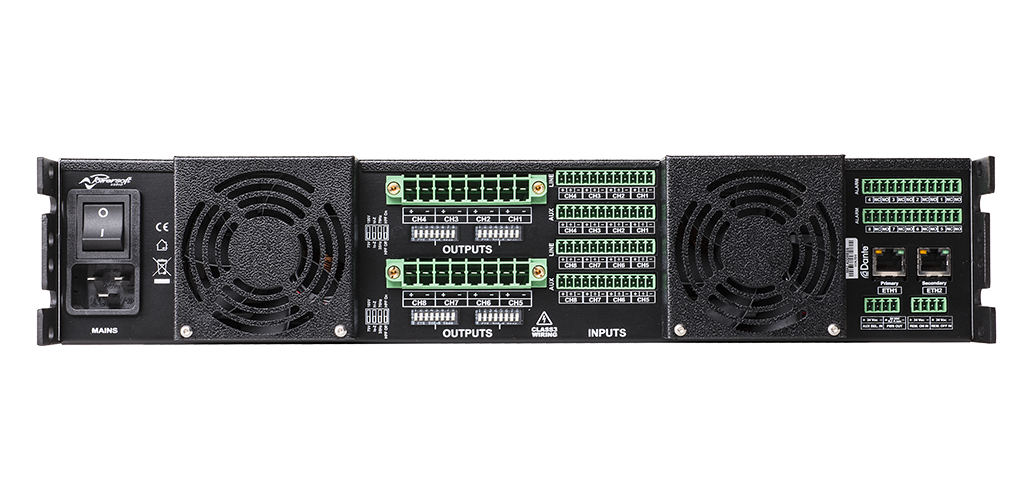 OTTOCANALI 4K4 DSP+D - Powersoft