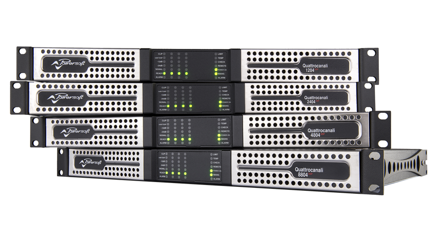 Quattrocanali シリーズ - Powersoft