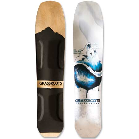 Flying Carpet Powsurfer 150cm 3D - Grassroots Powdersurfing