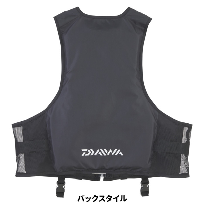 ダイワ DF-6324 ライトフローティングベスト フリー ブラック - 釣具の