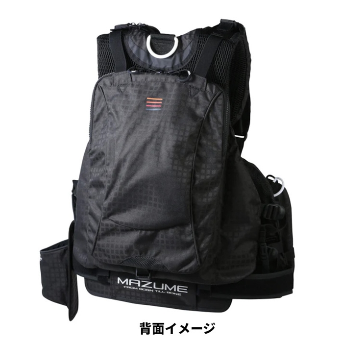 マズメ mazume レッドムーンライフジャケットIX ブラック MZLJ-827