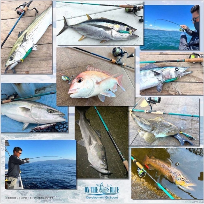 オンザブルー タイムレス Type-1 72M-T カーボンチューブラー - 釣具の