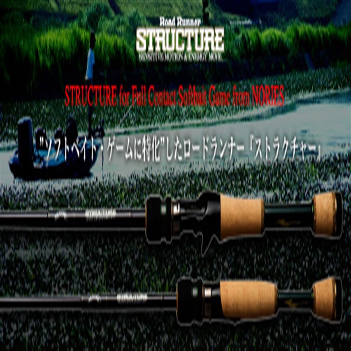 ノリーズ ロードランナー ストラクチャー ST680MH ミッドカバー