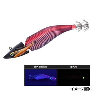 ダイワ エメラルダス ボートジョイント 3.5号 赤-縞パープル【ゆう