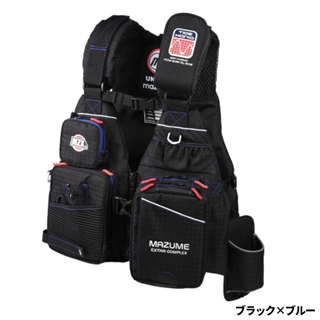 マズメ マズメ MZX タイドマニアライフジャケット フリー ブラック
