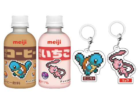 明治コーヒー・明治いちご ポケモンセット」が登場