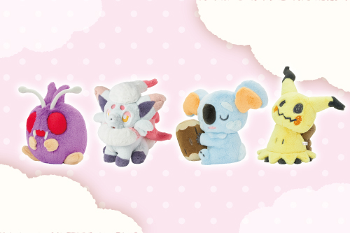 ふわふわ抱きぬいぐるみ」シリーズに、ミミッキュたちが仲間入り