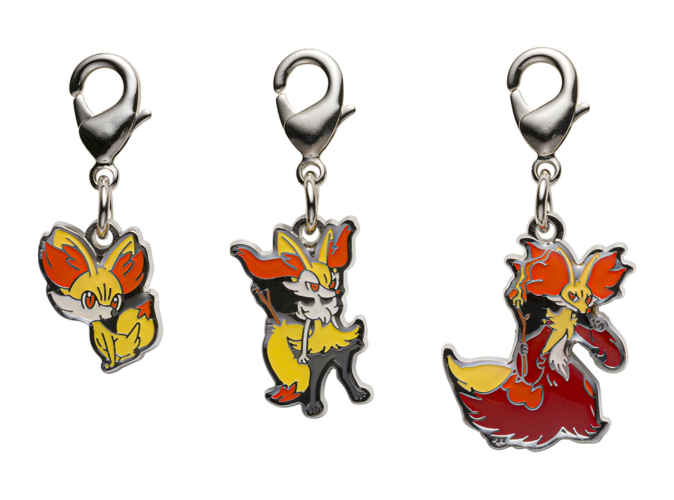 カロス地方の「全国ずかんメタルチャーム」が、ポケモンセンターに登場