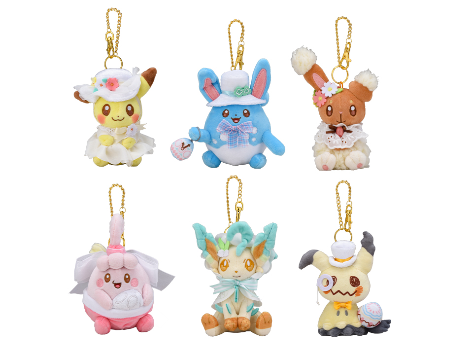 イースターを楽しむポケモンたちのグッズが、ポケモンセンターに登場