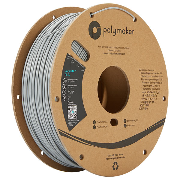 PolyLite PLA フィラメント5巻セット | Polymaker社製3Dプリンター