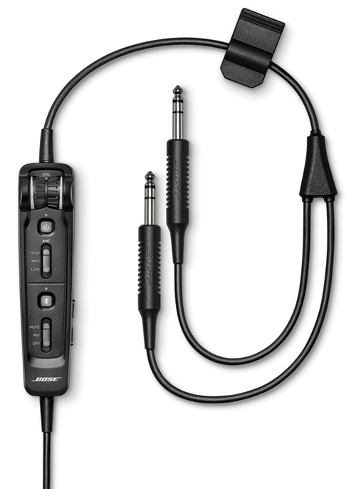 Bose A30 Cable with Dual plug (Fixed-Wing), Bluetooth, High