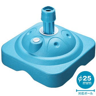 注水型ポールスタンド （10台セット）水色(（青)): POPツール｜販促物