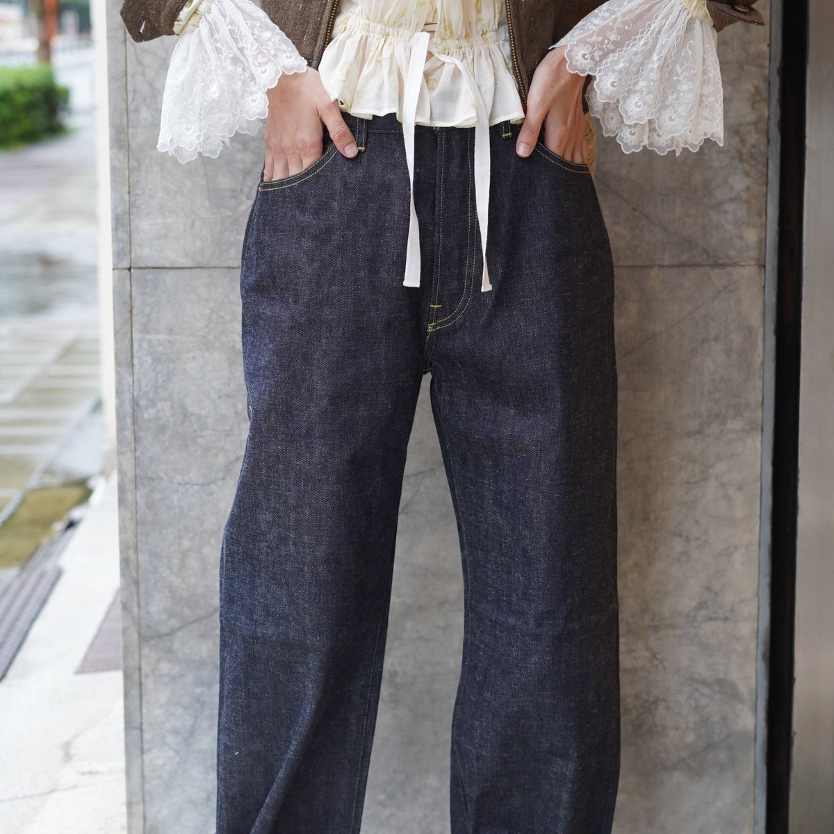 FUMIKA_UCHIDADENIM STRAIGHT PANTS – PORT