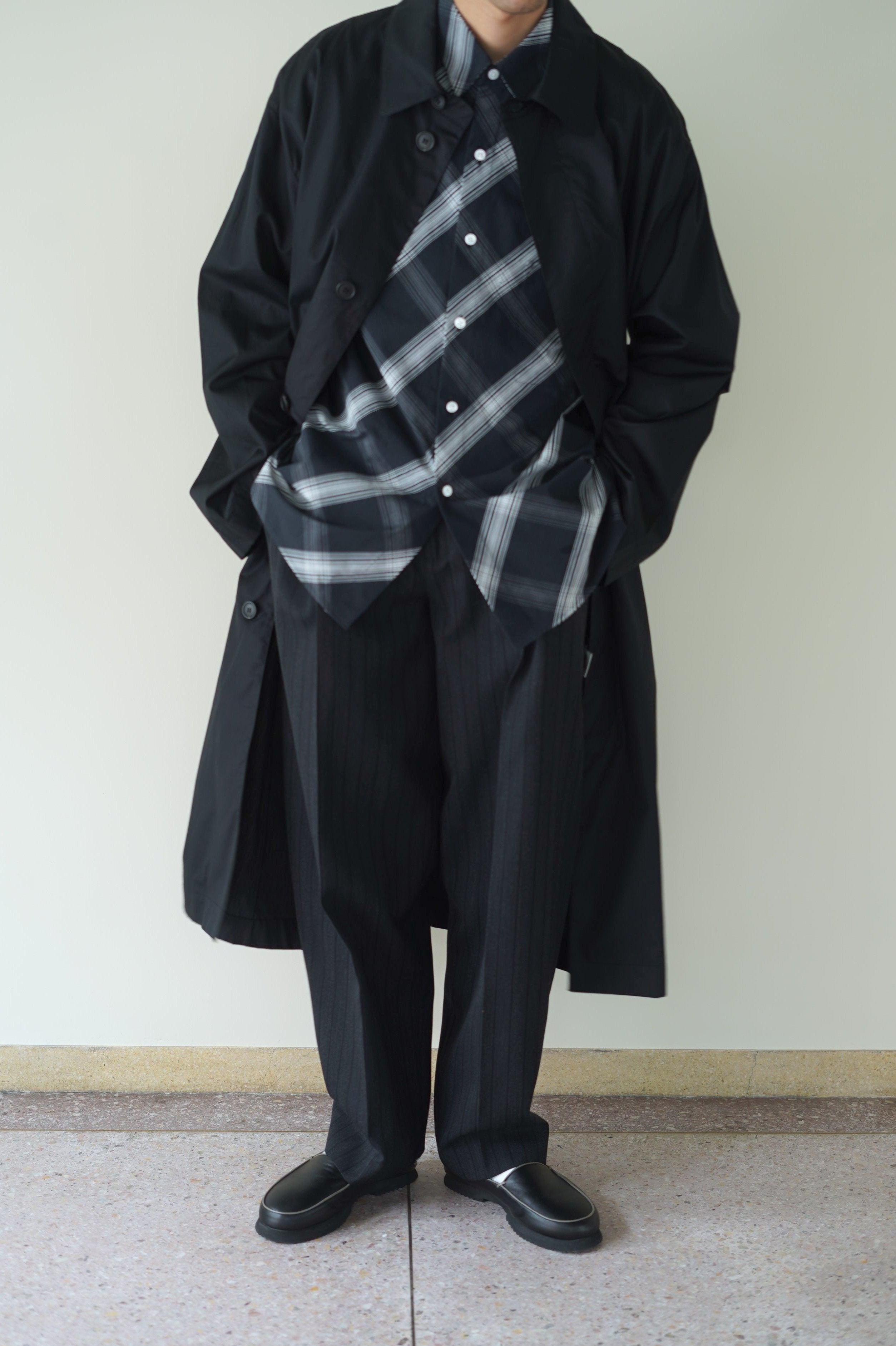 CRISTASEYA OVERSIZED LIGHT COTTON TRENCH – PORT