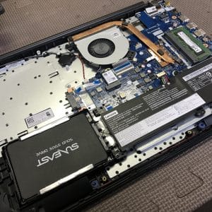 Lenovo・ideapad 330-15IKB メモリの増設＋HDDからSSDへ換装 豊田市の