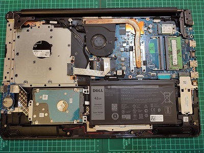 Inspiron（インスパイロン）のHDD/SSD交換修理｜DELLパソコン修理