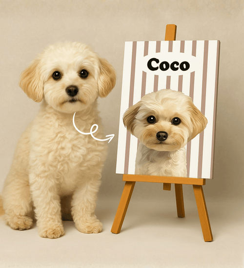 ペット肖像画 ポップペイント – PET CANVA