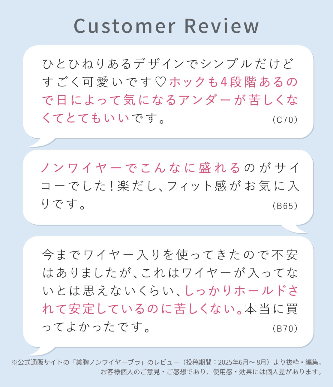 美胸レースフレームノンワイヤーブラ(B65 ブラック): PEACH JOHN