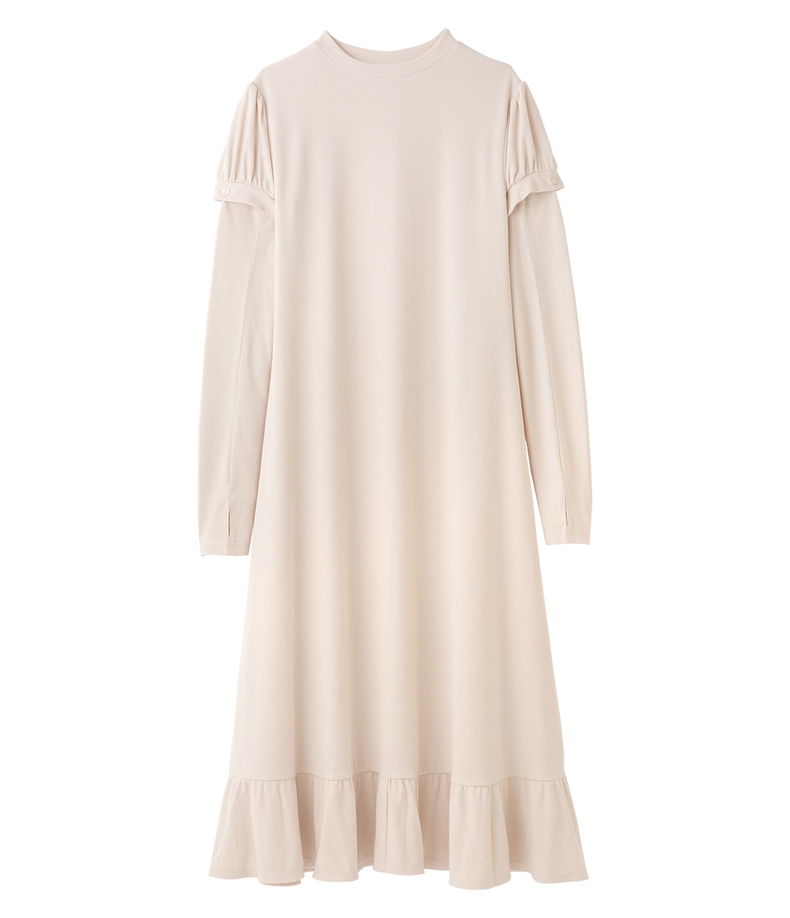 アームウォーマー付きワンピ(S/M アイボリー): PEACH JOHN | ピーチ