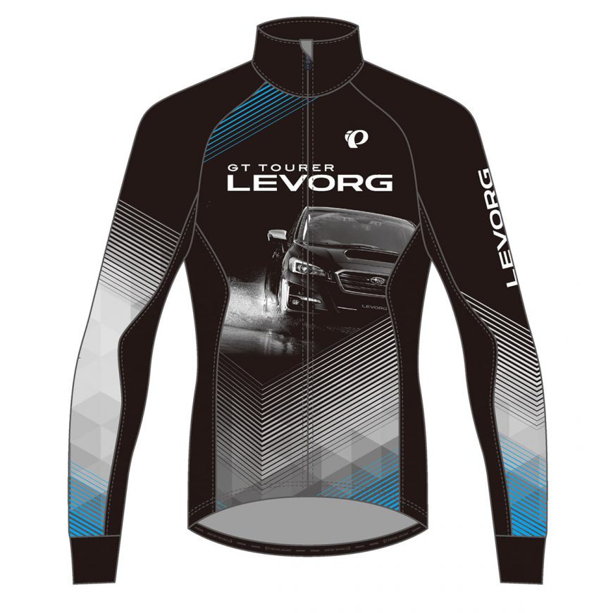 3555-BL：スバル ウィンドブレーク プリント ジャケット【数量限定