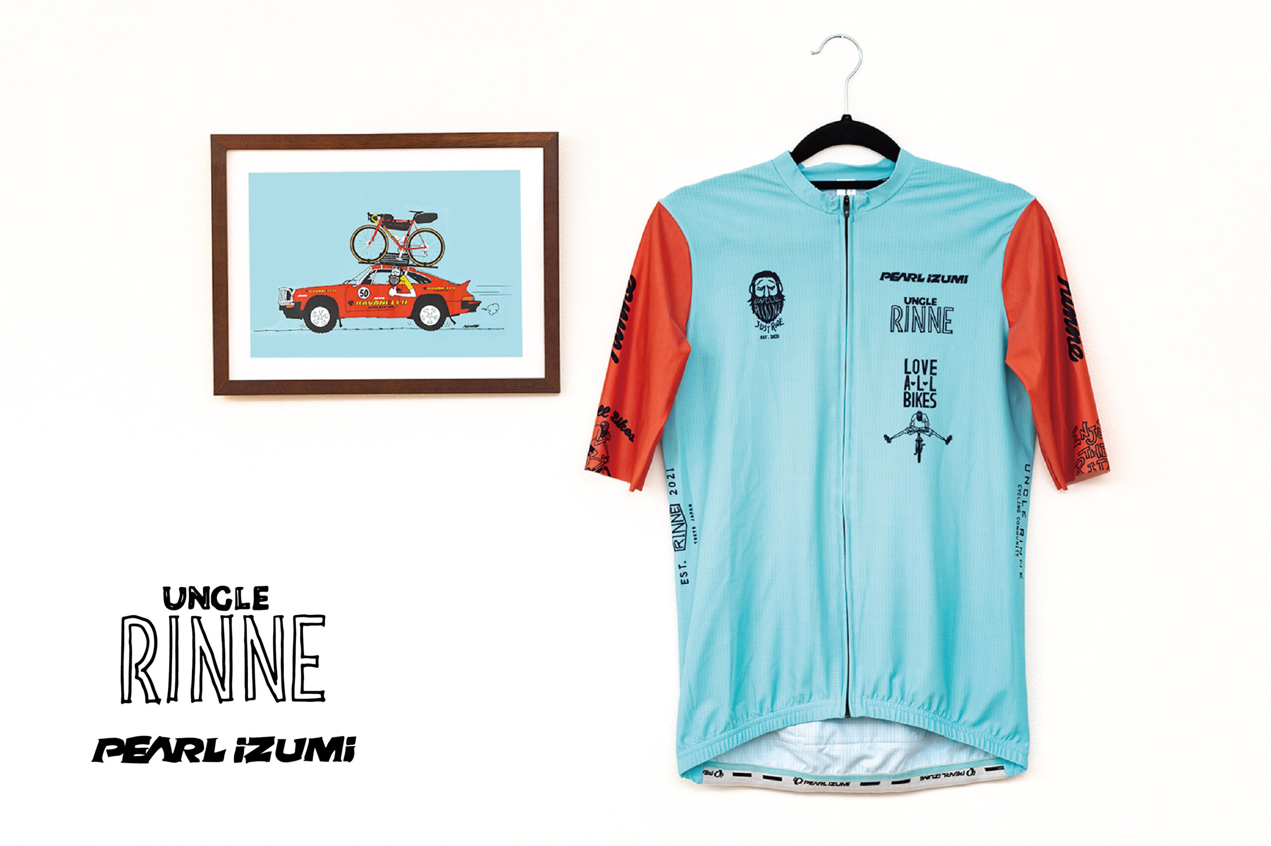 オンラインストア限定 リンネ×パールイズミ 「UNCLE RINNE CYCLING