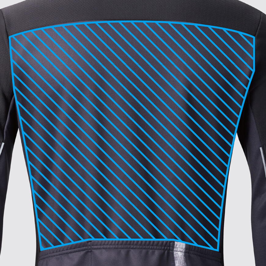 N3500-BL：ウィンドブレーク ジャケット（レースフィット） | パール