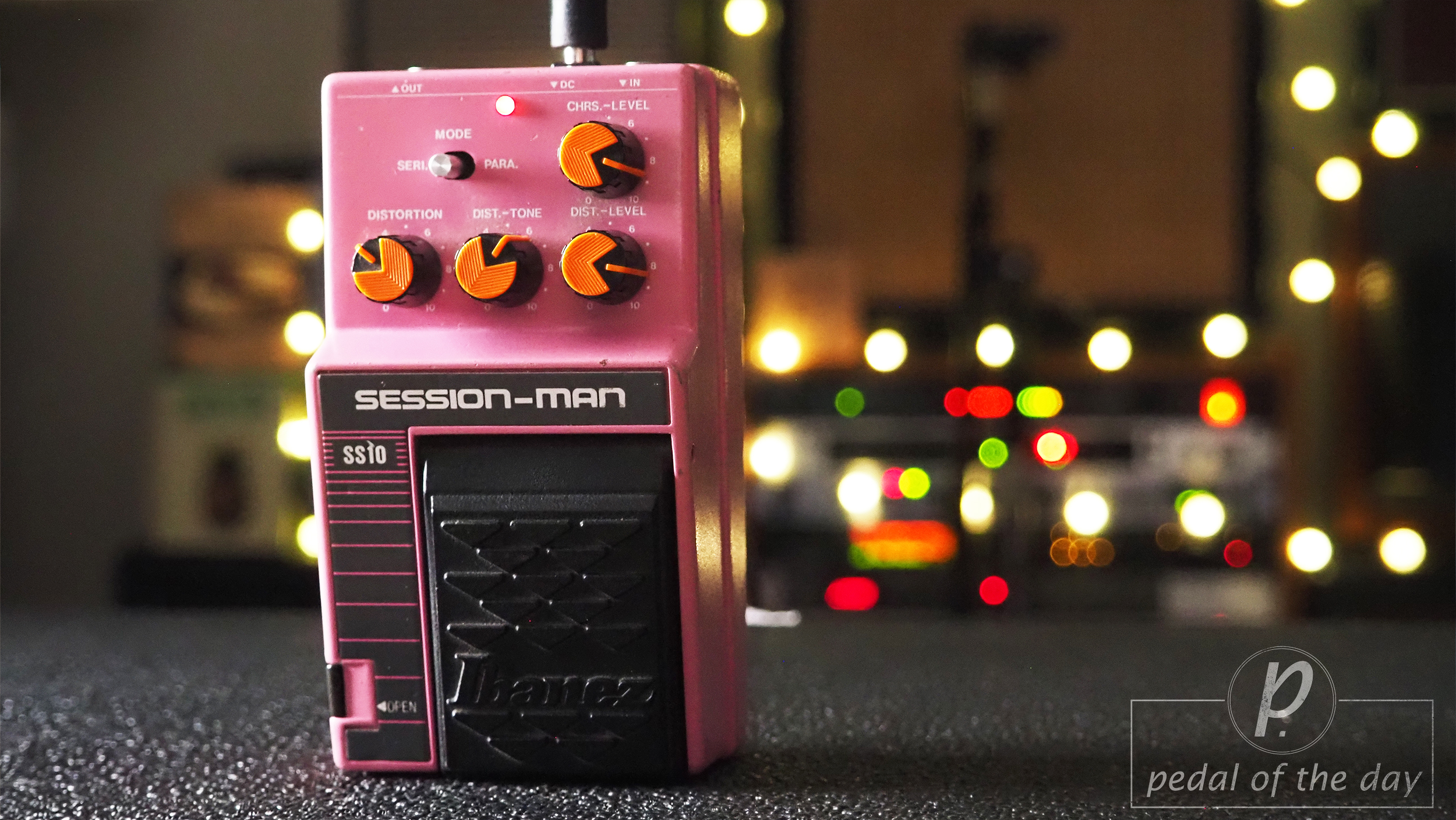 Ibanez SS10 Session-Man Power Series Distortion Chorus - Pedal of