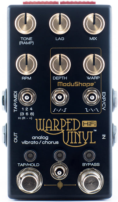 Chase Bliss Audio Warped Vinyl HiFi Analog Vibrato / Chorus