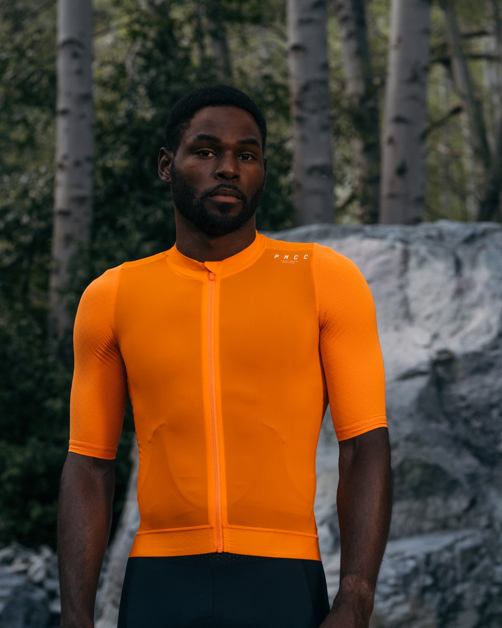 Mens Pmcc Cycling Jersey - Orange | Pedal Mafia | Pedal Mafia