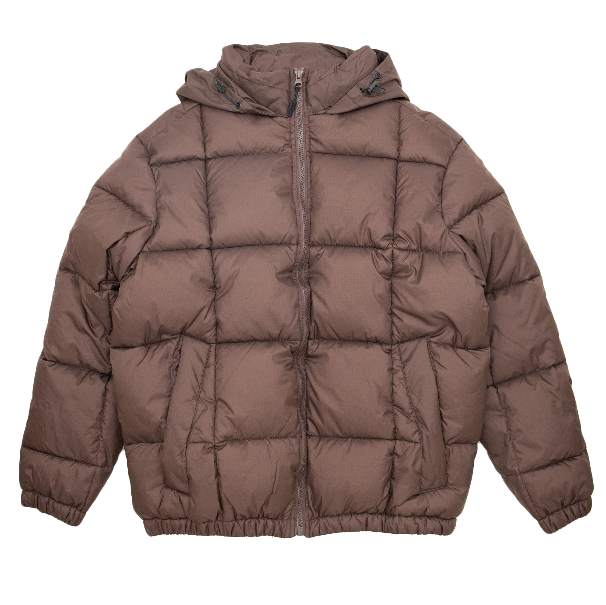 Brick Puffer Jacket Chocolate / THEORIES - PEDESTRIAN