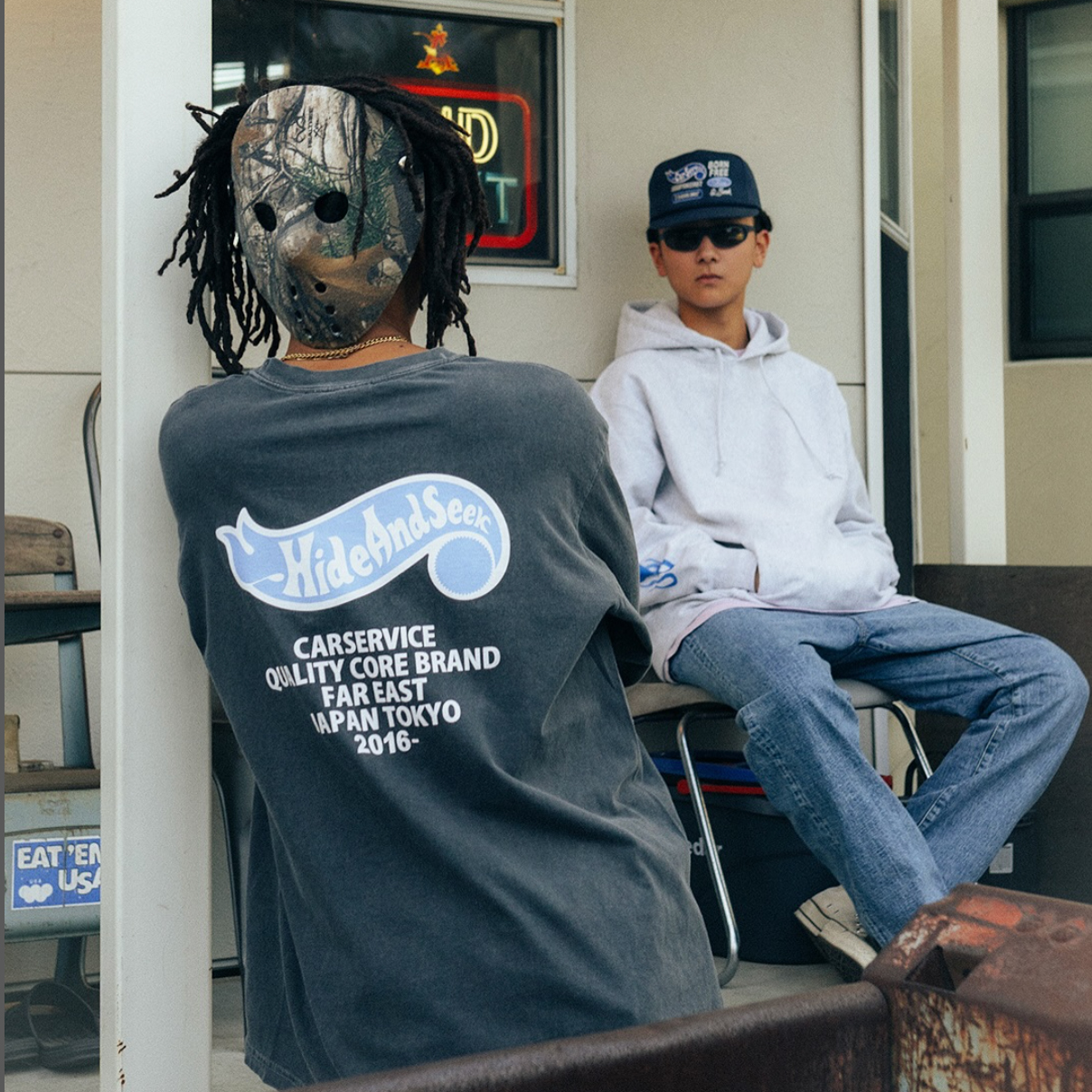 HIDEANDSEEK x CARSERVICE - PEDESTRIAN