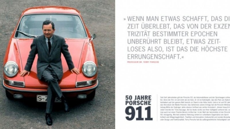 名車・ポルシェ911の50周年を記念する書籍、『911×911』が発売されまし
