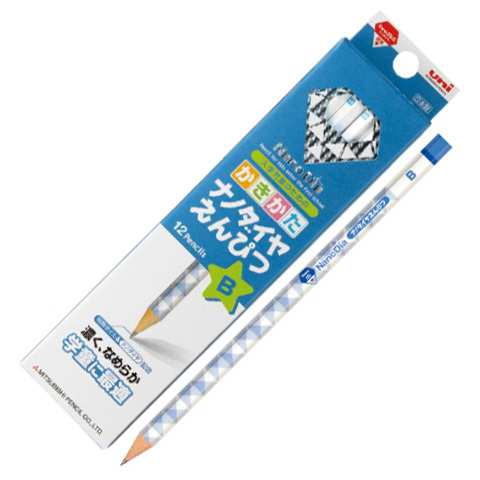 mitsubishi 三菱鉛筆 鉛筆 ナノダイヤえんぴつ 6900 6角 NDST 青