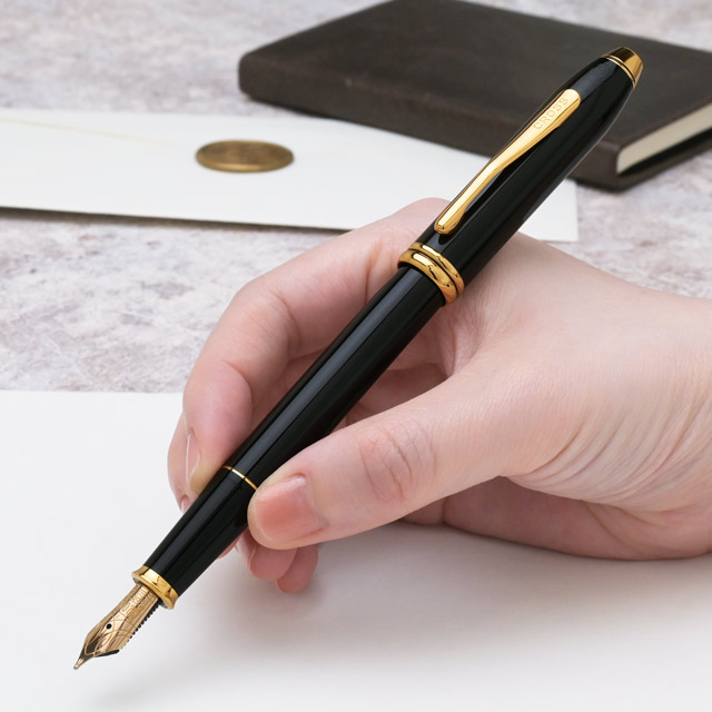 CROSS クロス 万年筆 タウンゼントコレクション ブラックラッカー